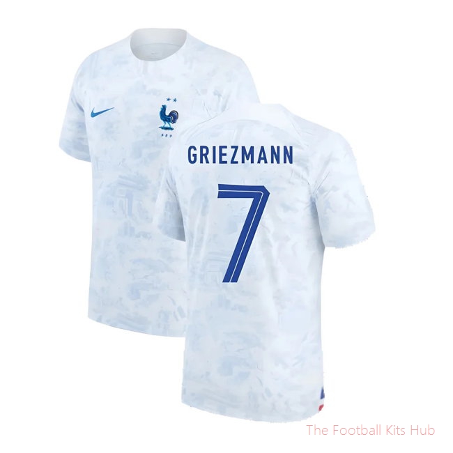 2022-2023 France Away Shirt (GRIEZMANN 7)-unisoccer store
